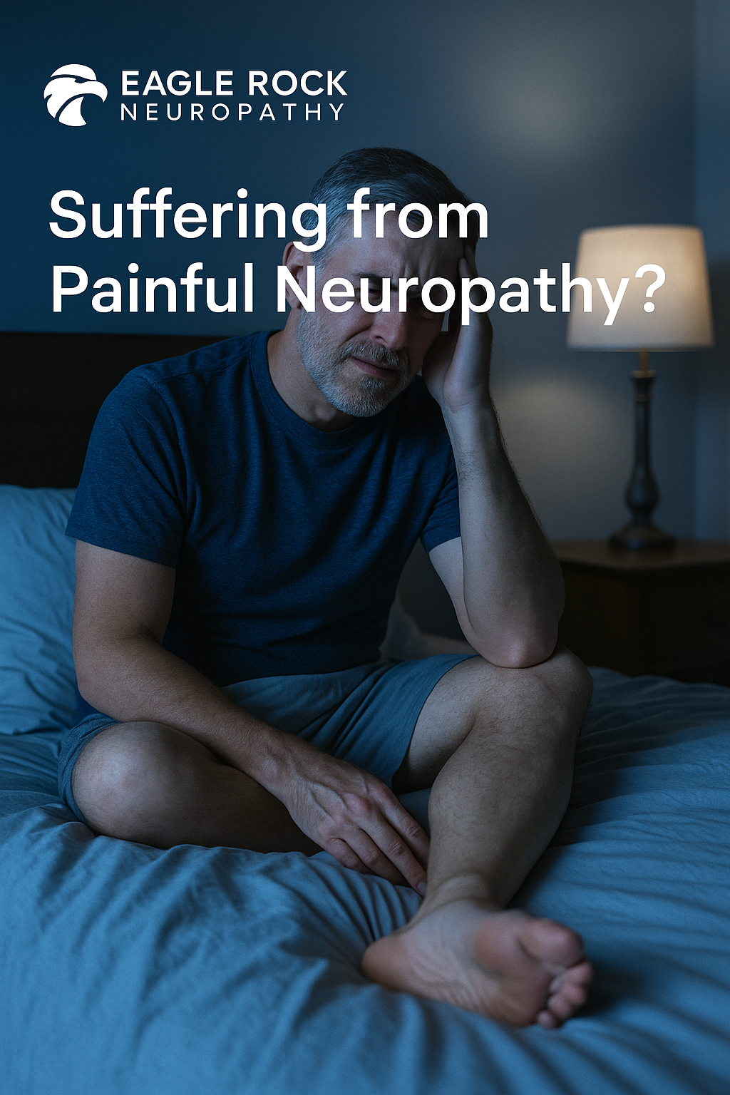 Man suffering from painful neuropathy - Eagle Rock Neuropathy and Pain Center provides lasting relief in Idaho Falls
